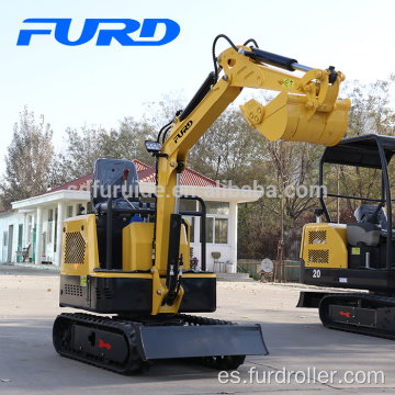 Mini excavadora de ruedas de alta calidad para la venta (FWJ-1000A)